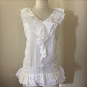 DKNY Ruffled Size 14 Blouse